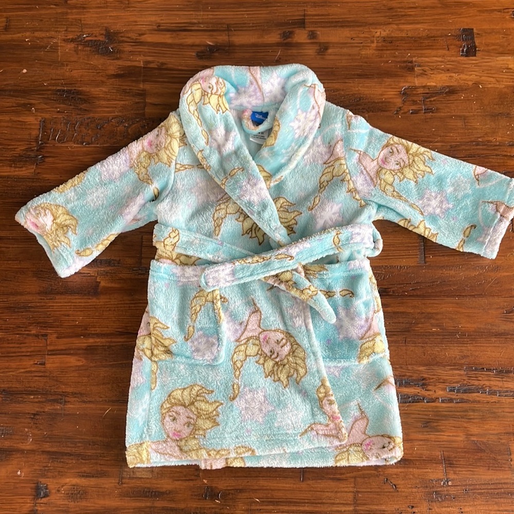 Disney Frozen Elsa robe toddler girls size 2T